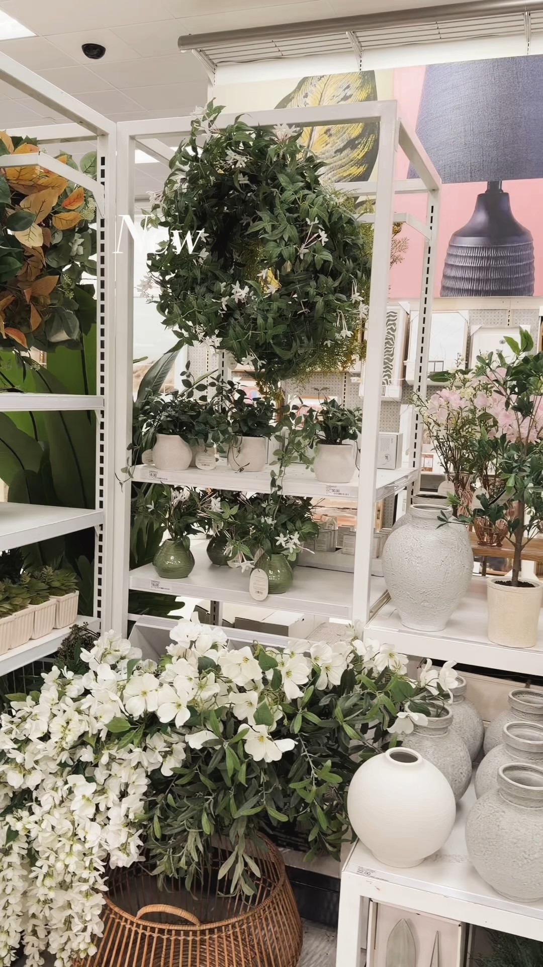 New spring florals and vases at Target!! Such a beautiful collection! #targetfinds home decor, Target tulip vase, peonies 