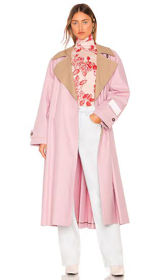 Cappotto Coat in Pink | Revolve Clothing (Global)