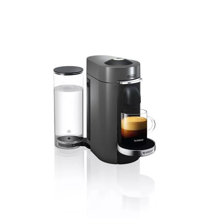 Nespresso Vertuo Plus Deluxe Coffee and Espresso Machine by De'Longhi - Titan | Target