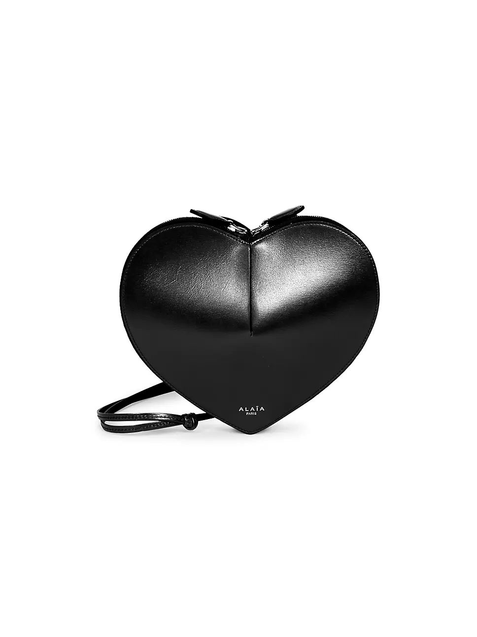 Alaïa Heart Leather Shoulder Bag | Saks Fifth Avenue