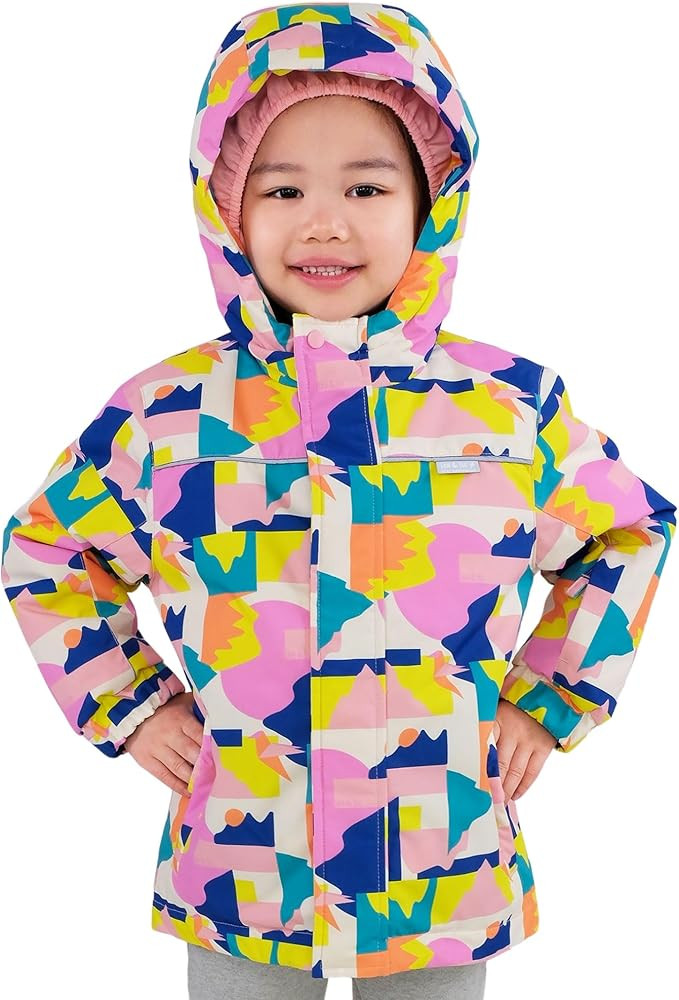 JAN & JUL Waterproof Ski Jacket, Insulated Snow Coat for Toddlers | Amazon (US)