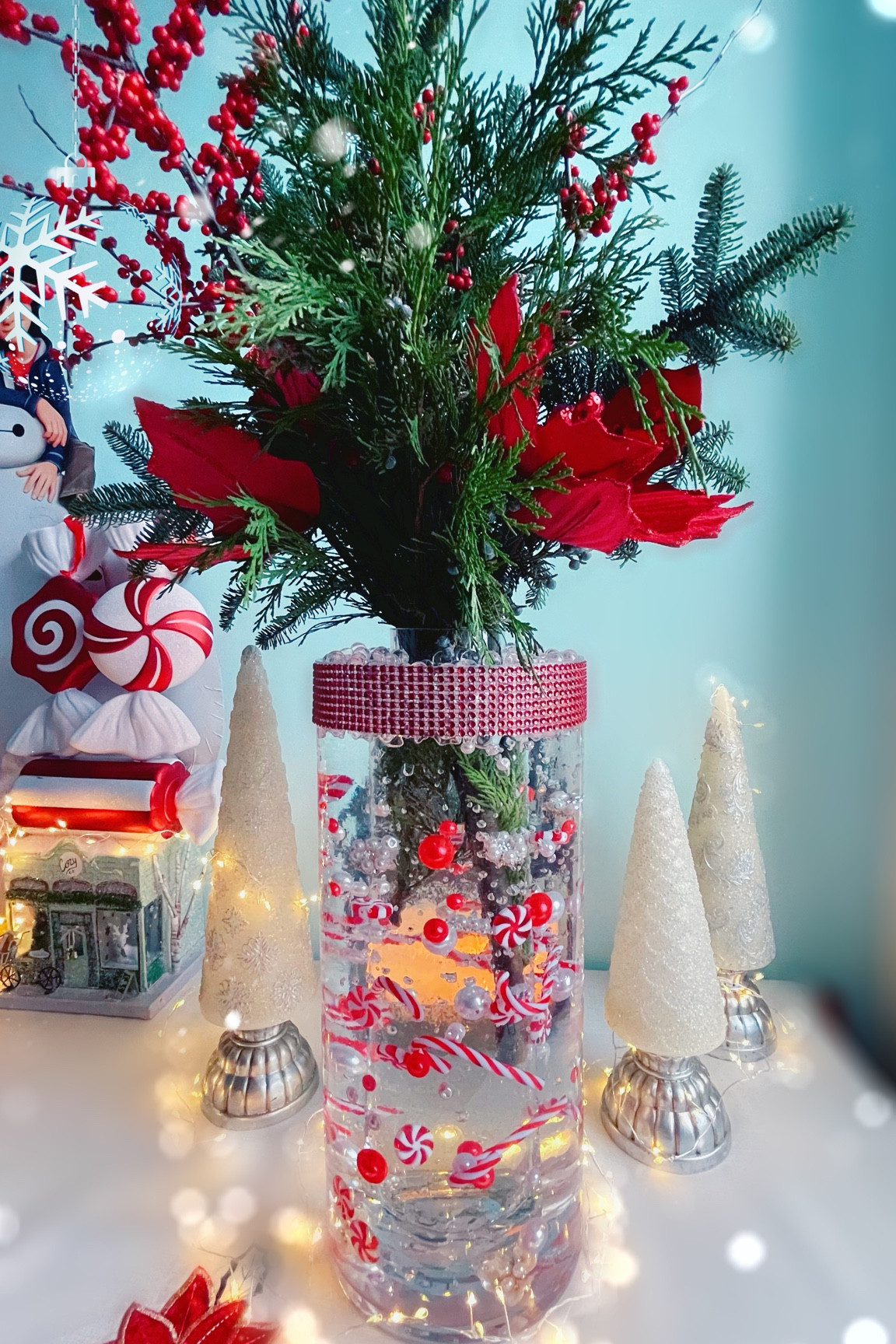 Christmas centrepiece
#christmas
#centerpiece #diy #waterbeads 
#winter #beautifulceterpiece  

#LTKGiftGuide #LTKSeasonal #LTKHoliday