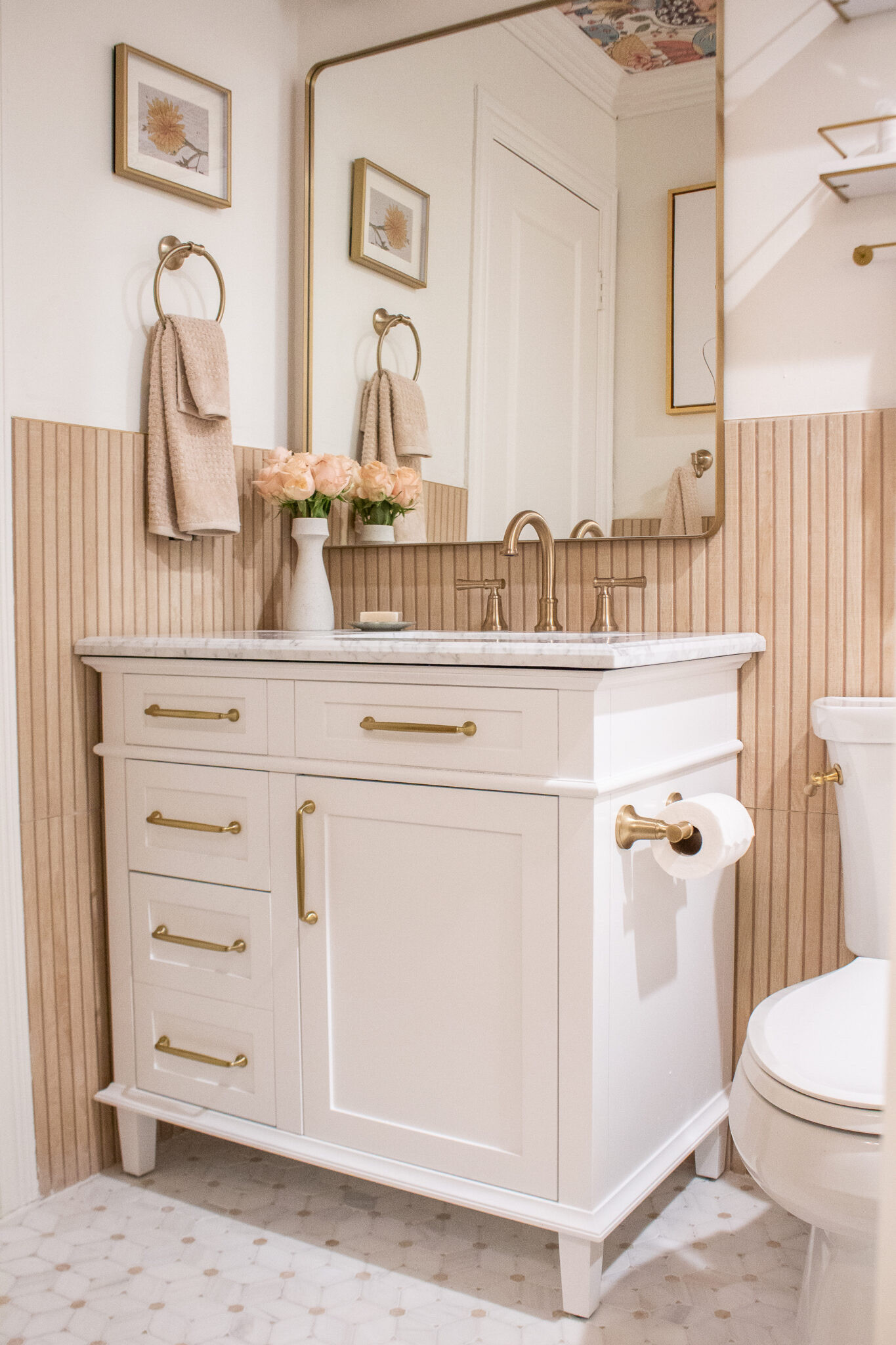 This bathroom makeover turned out SO good! The perfect balance of fun, modern, and functional for a teenage girl’s space. Linking the decor and finishing touches!

#LTKSeasonal #LTKHome