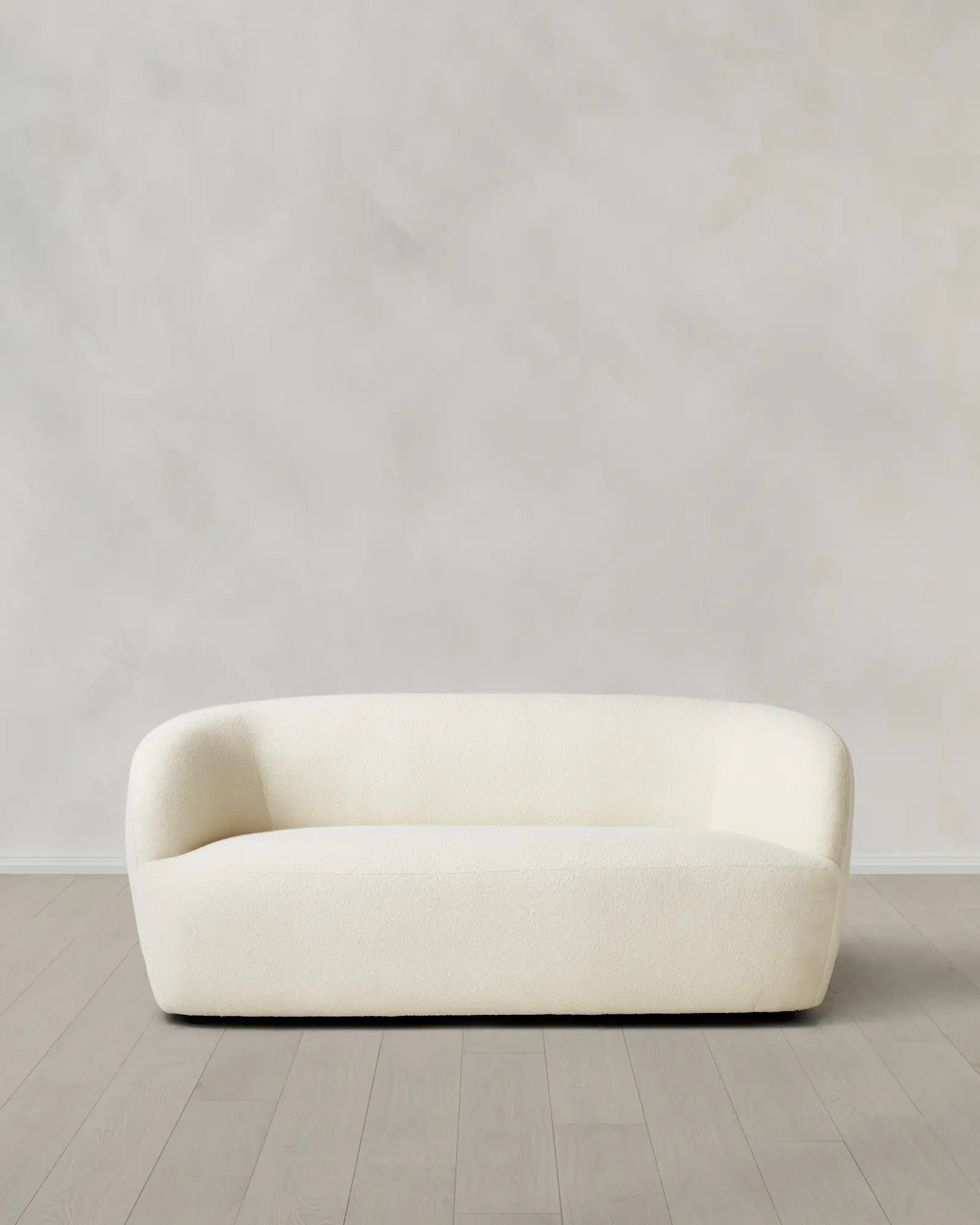 Performance Boucle Loveseat in Ivory | Quince