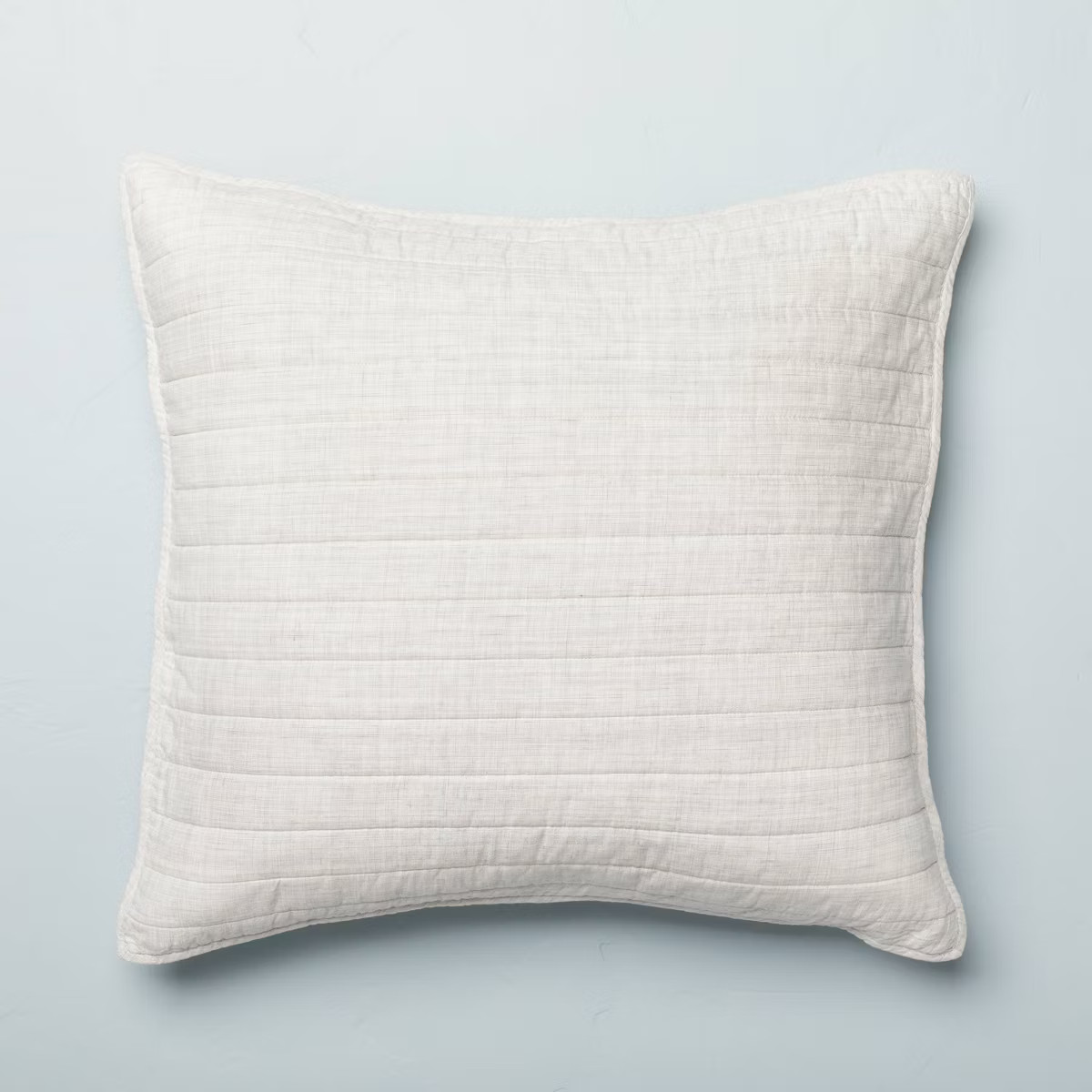 Channel Stitch Heathered Pillow Sham - Hearth & Hand™ with Magnolia | Target