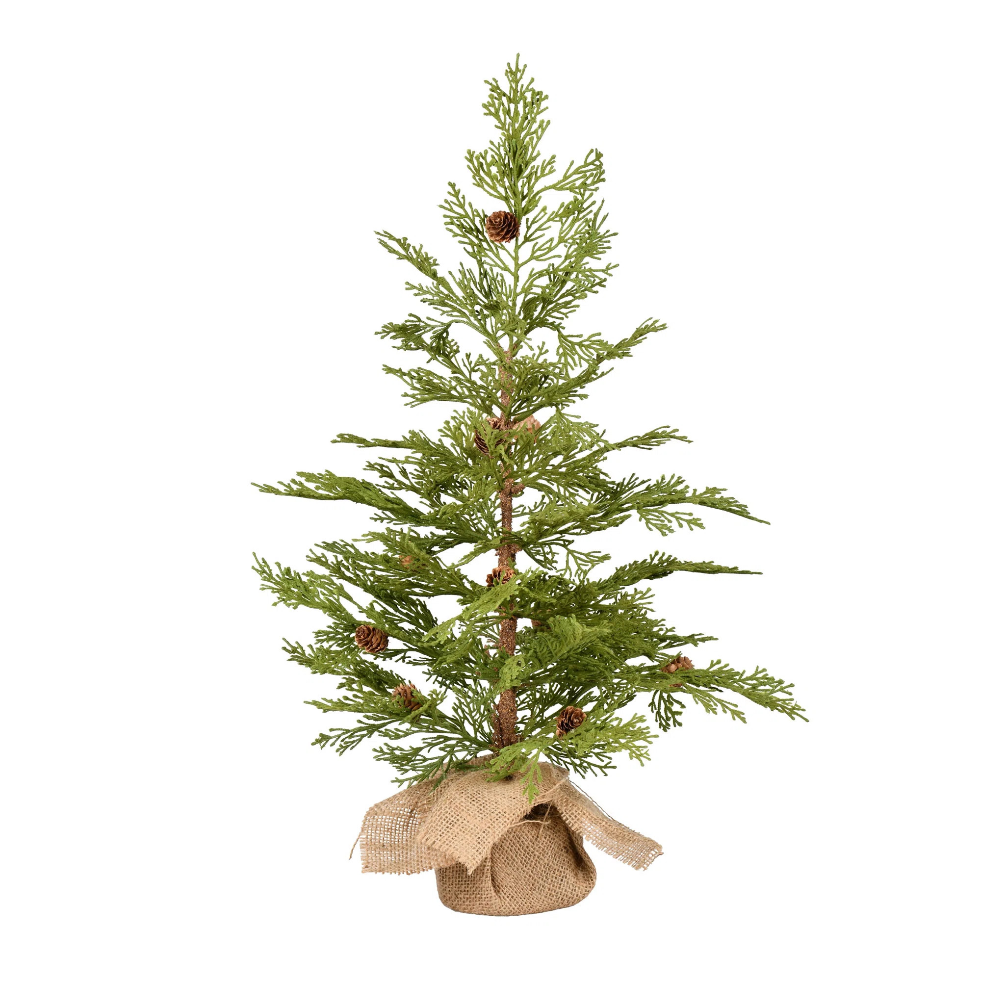24' Cedar Christmas Tree with Realistic Needles | Wayfair North America