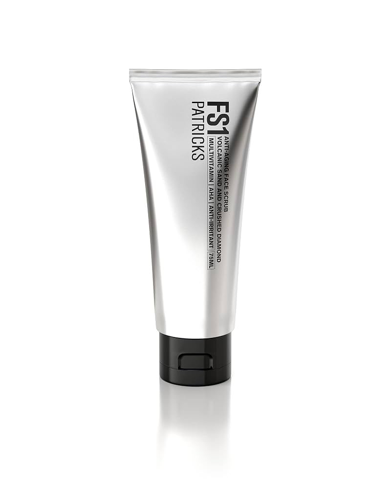 Patricks FS1 | Volcanic Sand and Crushed Diamond Exfoliating Face Scrub 75g | Amazon (UK)