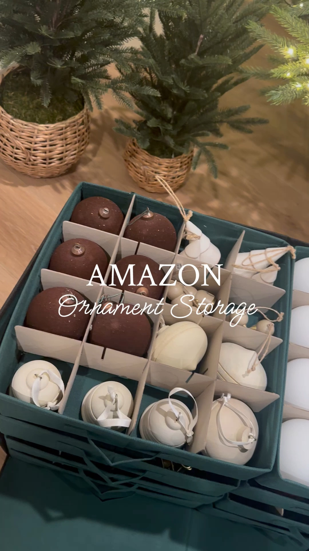 Ornament storage 
Amazon home 

#LTKVideo #LTKSeasonal #LTKhome