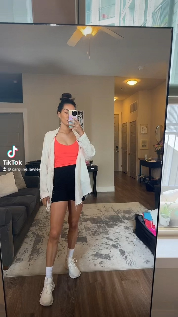 Free People tank size M/L
Aerie cover up
Aerie button down size XS
OQQ workout shorts 
ON sneakers 

#LTKfit #LTKtravel #LTKshoecrush