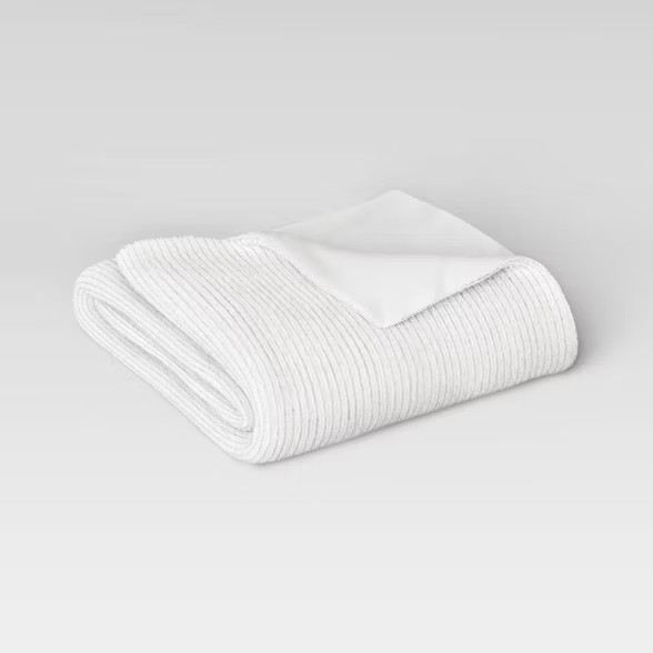 60"x50" Ribbed Plush Throw Blanket - Room Essentials™ | Target