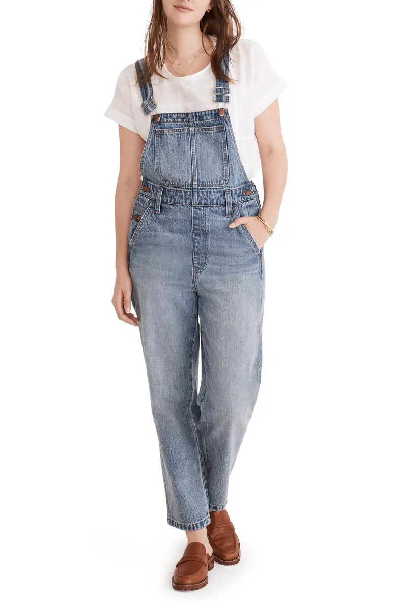 Straight-Leg Overalls | Nordstrom
