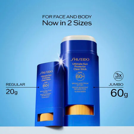 Ultimate Sun Protector Clear Stick SPF 60+ | Shiseido