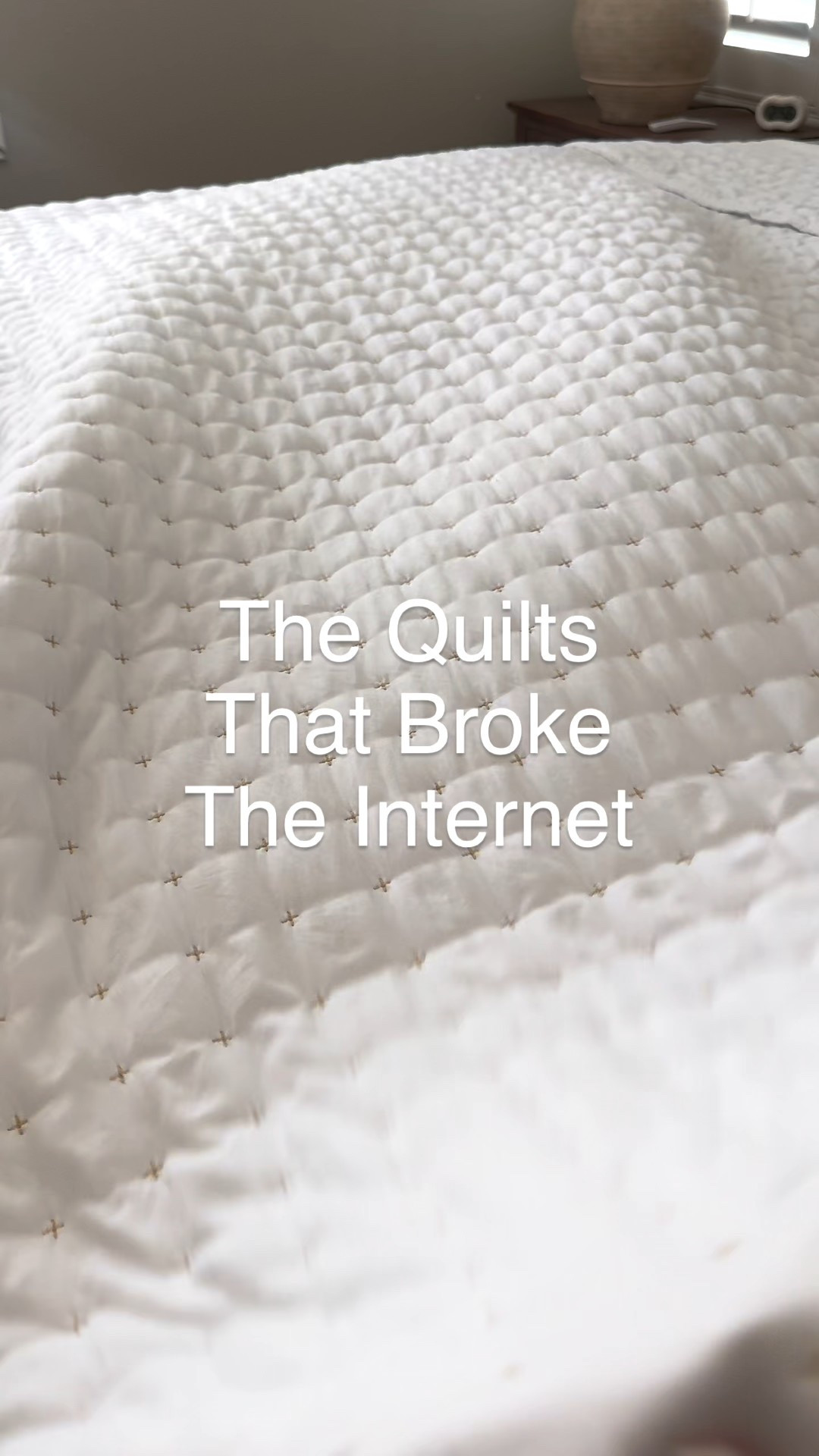 The quilts that broke the internet 😍

Both are SO good and look way more expensive than they are. Perfect neutral bedding for a cozy, layered bedroom look.

Which one would you choose? 👀

#LTKHome #LTKmorningroutine #LTKdayinmylife