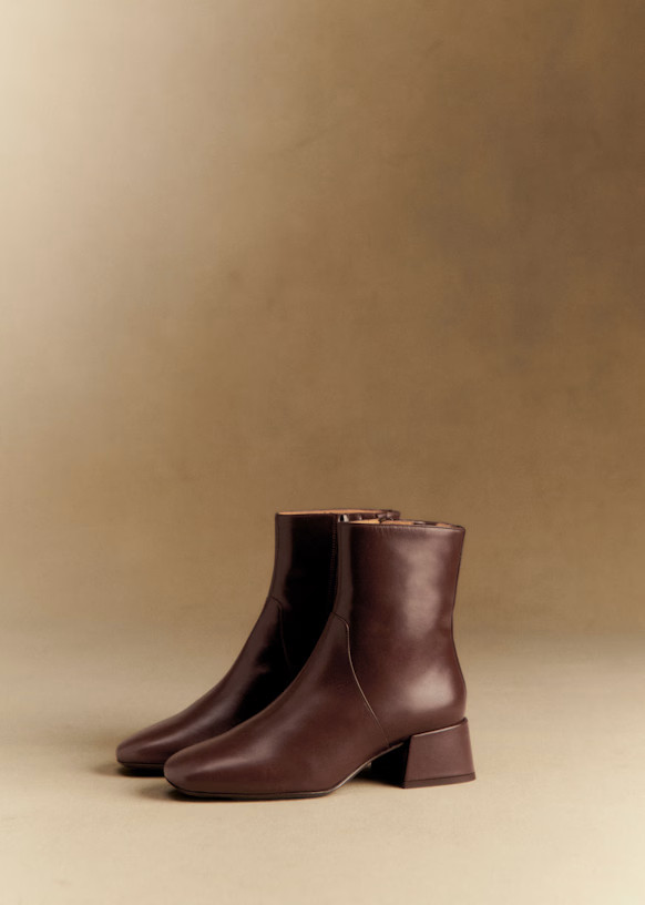 Paulette Low Boots | Sezane Paris - US