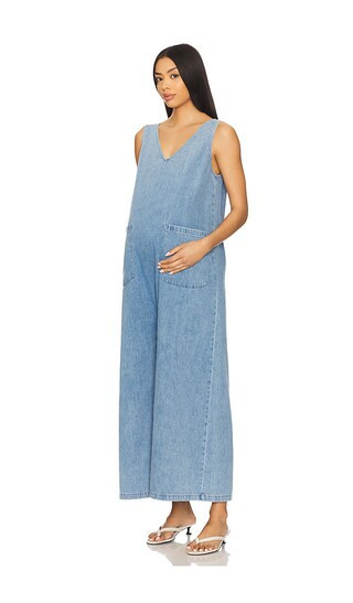BUMPSUIT Oversized Denim Jumpsuit in Blue. - size XL | Revolve Clothing (Global)