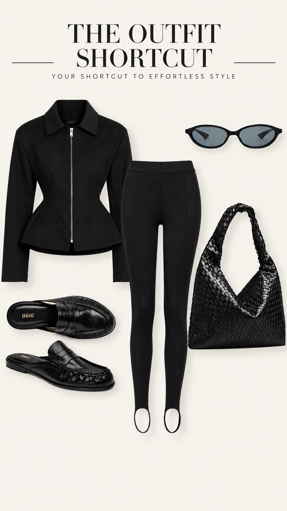 head to toe black will forever be one of my fave outfit shortcuts. Add a good jacket, stirrup leggings, loafers and an oversized bag and suddenly you look way more put together than you actually tried to be💁🏼‍♀️ jacket is on sale and I own it. It is incredible. The shape of it makes it look designer without the designer price ￼￼

#LTKootd #LTKSaleAlert #LTKOver40