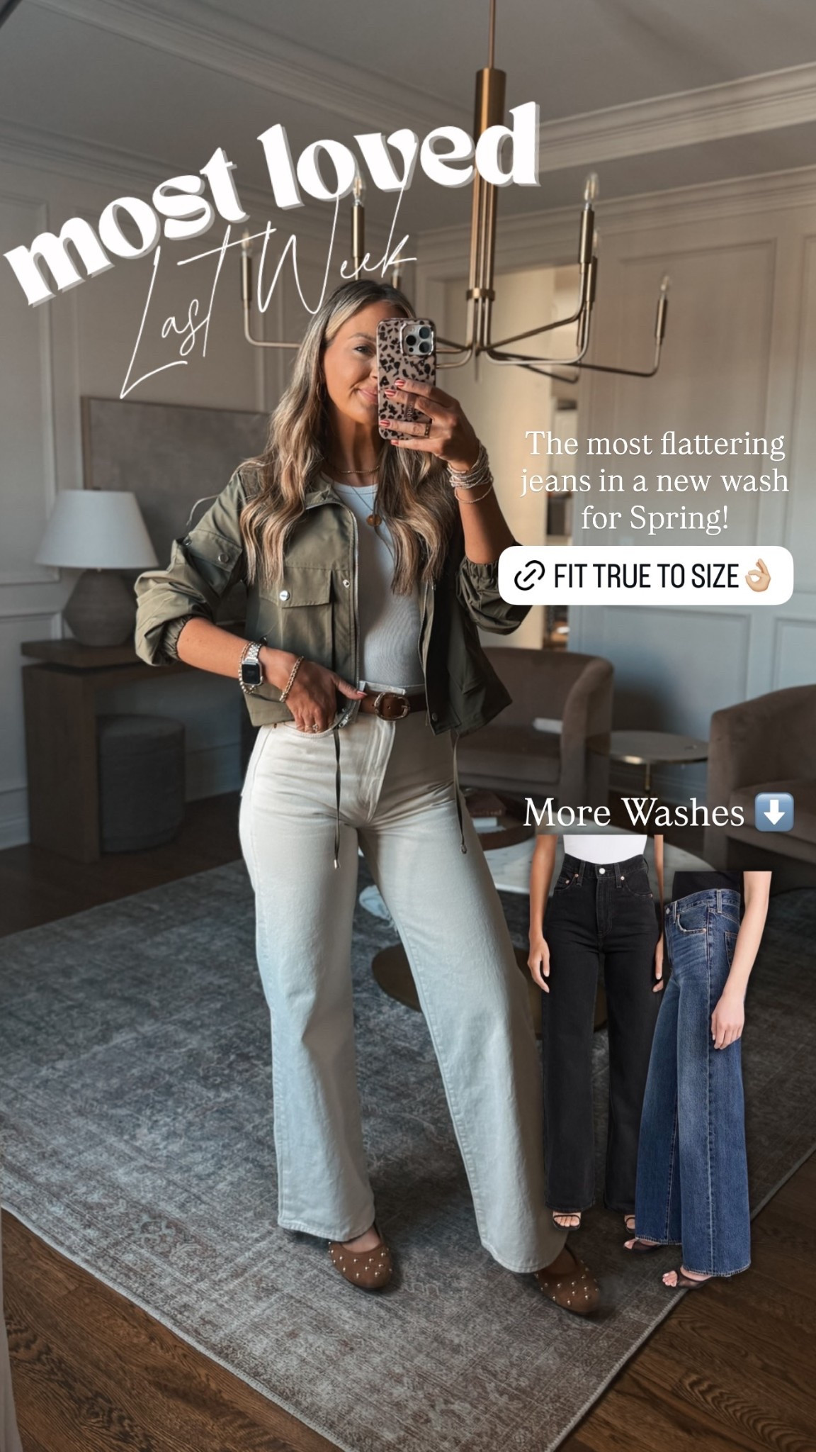 The most flattering jeans in a new wash for Spring!  More Washes ⬇️

#LTKgrwm #LTKootd #LTKmomlife