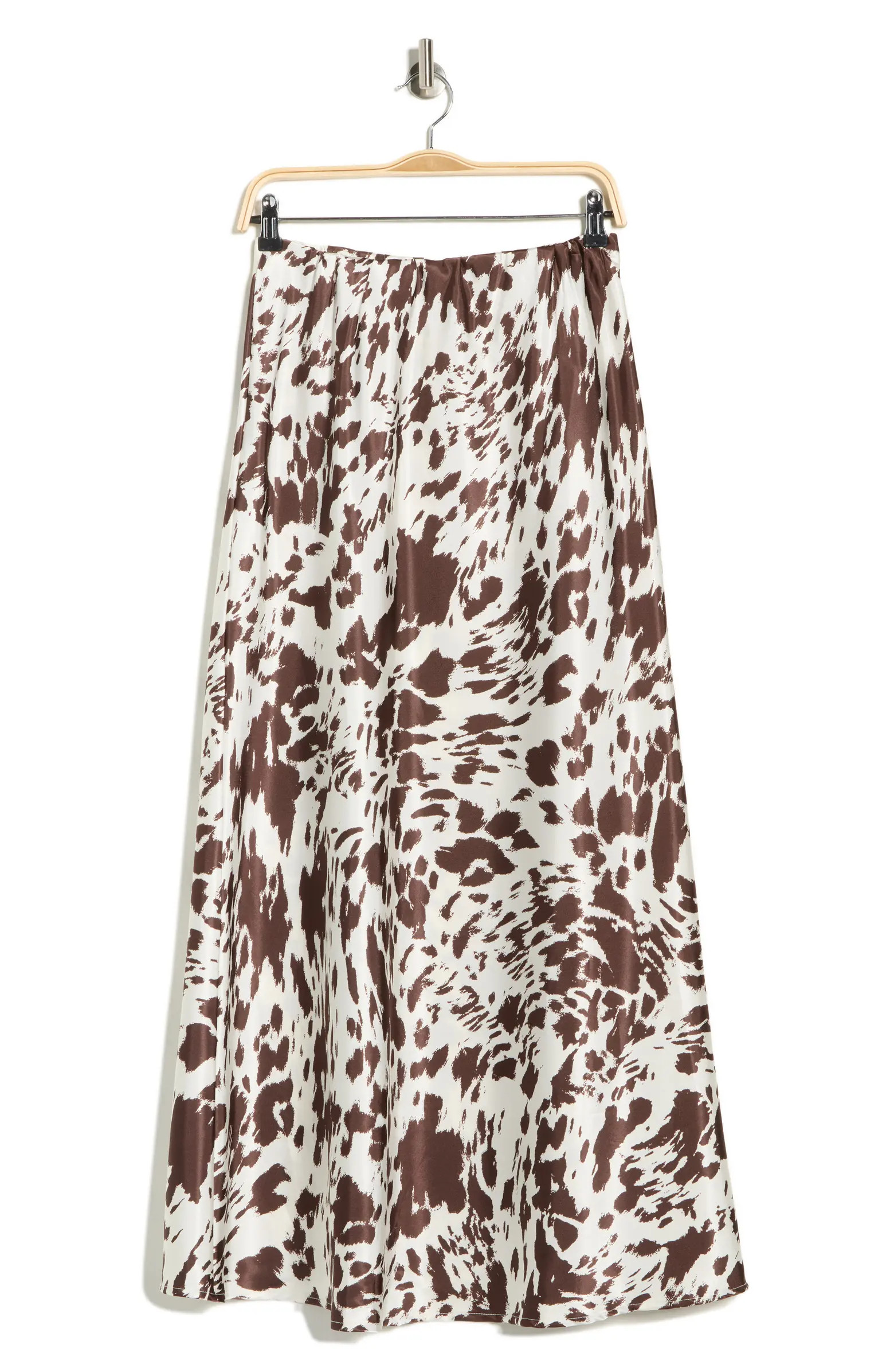 Vigoss Animal Print Satin Maxi Skirt | Nordstromrack | Nordstrom Rack