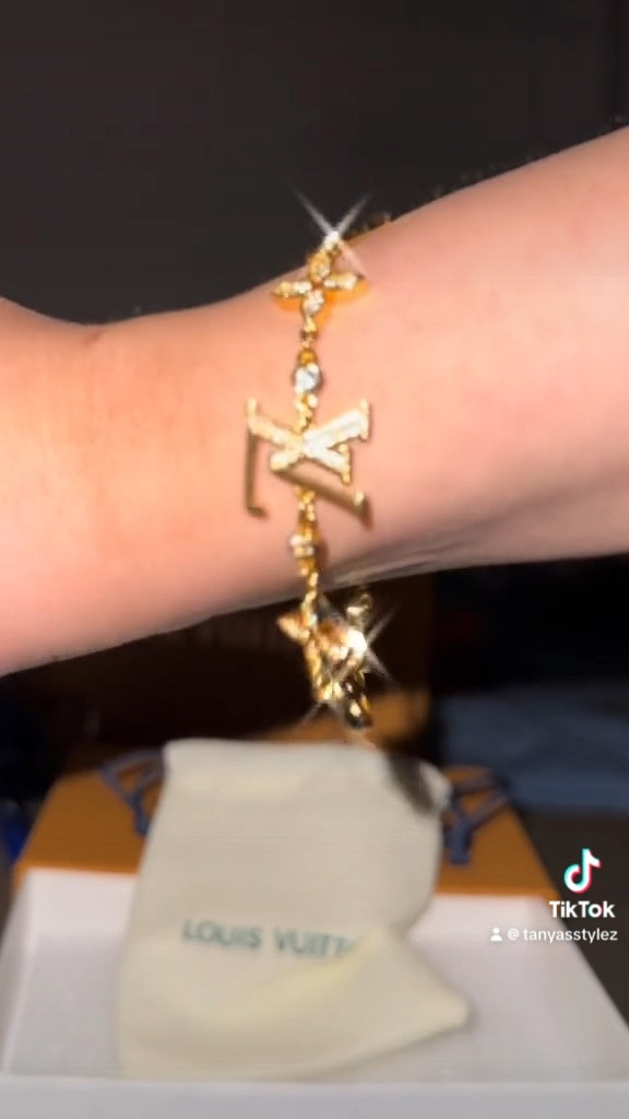 LV bracelet so pretty omg ! Comes with bag, ribbons , etc

#LTKstyletip #LTKgiftguide #LTKpartywear