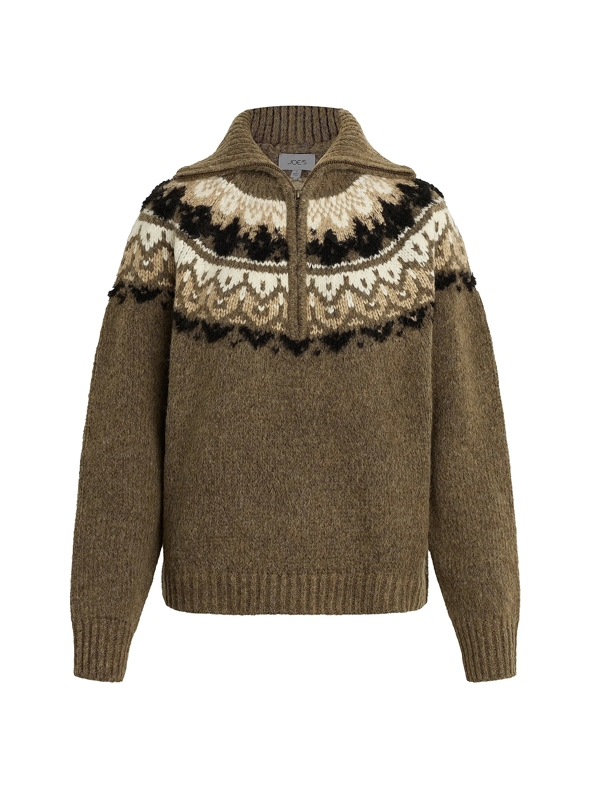 Joe's Jeans The Wells Fair Isle-Inspired Sweater | Saks Fifth Avenue | Saks Fifth Avenue
