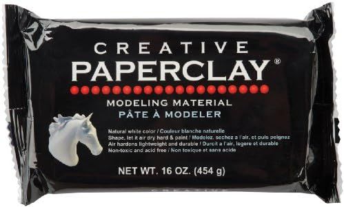 Creative Paperclay for Modeling Compound, 16-Ounce, White | Amazon (US)