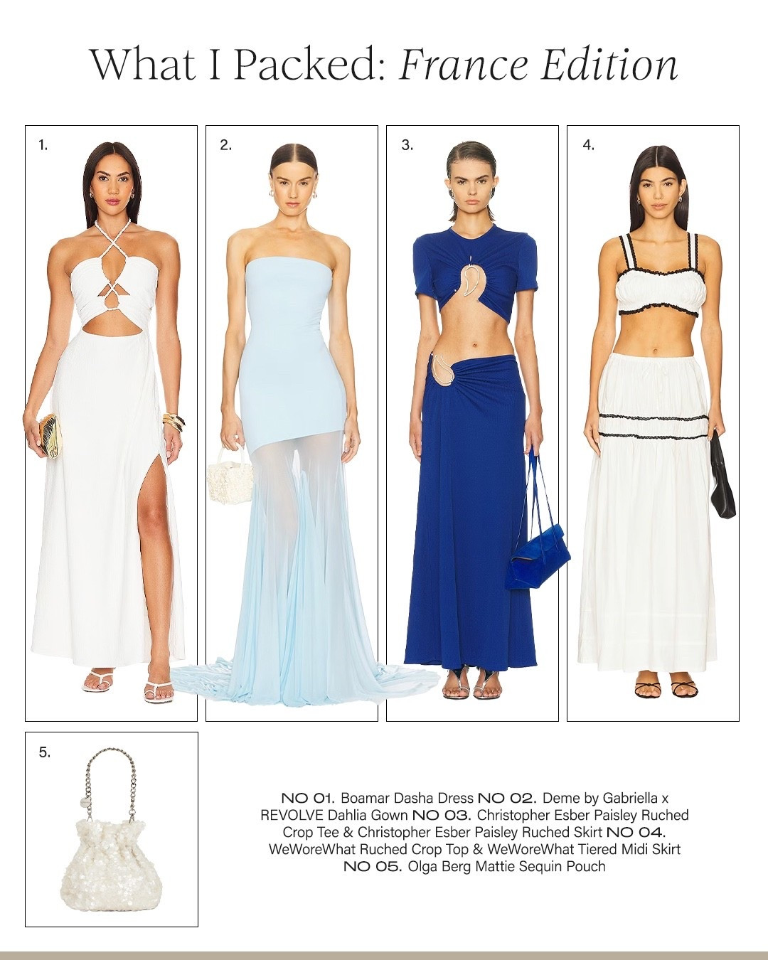 What I Packed: France 

#LTKStyleTip #LTKTravel #LTKSeasonal