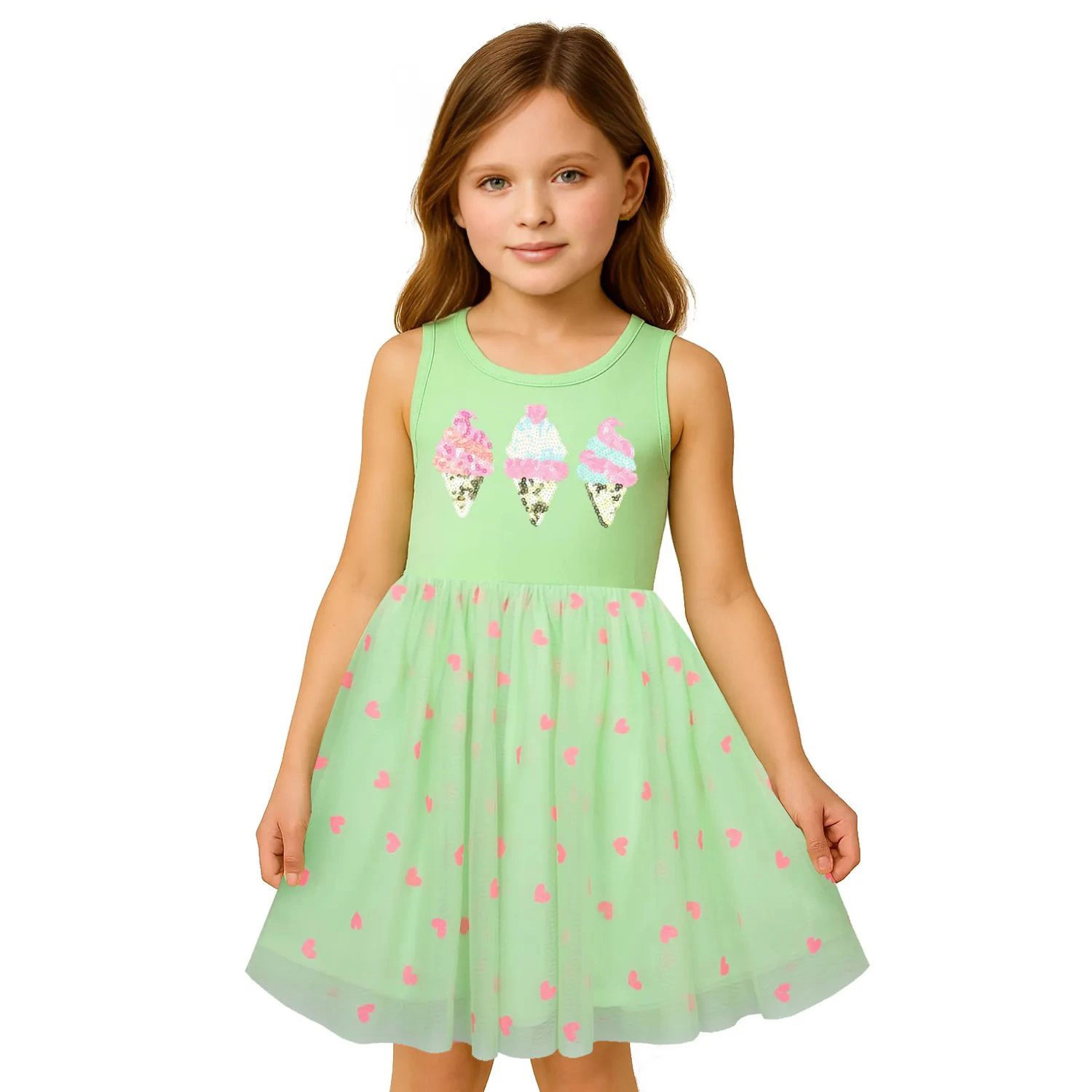 Zunie Tutu Dress Green 5:- Green, 5 | Sam's Club