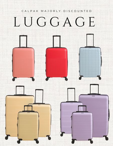 Calpak luggage is my favorite - such good quality and I feel like it’s a hidden gem you can get it majorly discounted at TJ maxx! 

Carry on luggage / travel must haves / travel / vacation / luggage set / wedding registry / summer travel / travel outfits / luggage sale  

#LTKsalealert #LTKtravel #LTKfindsunder100