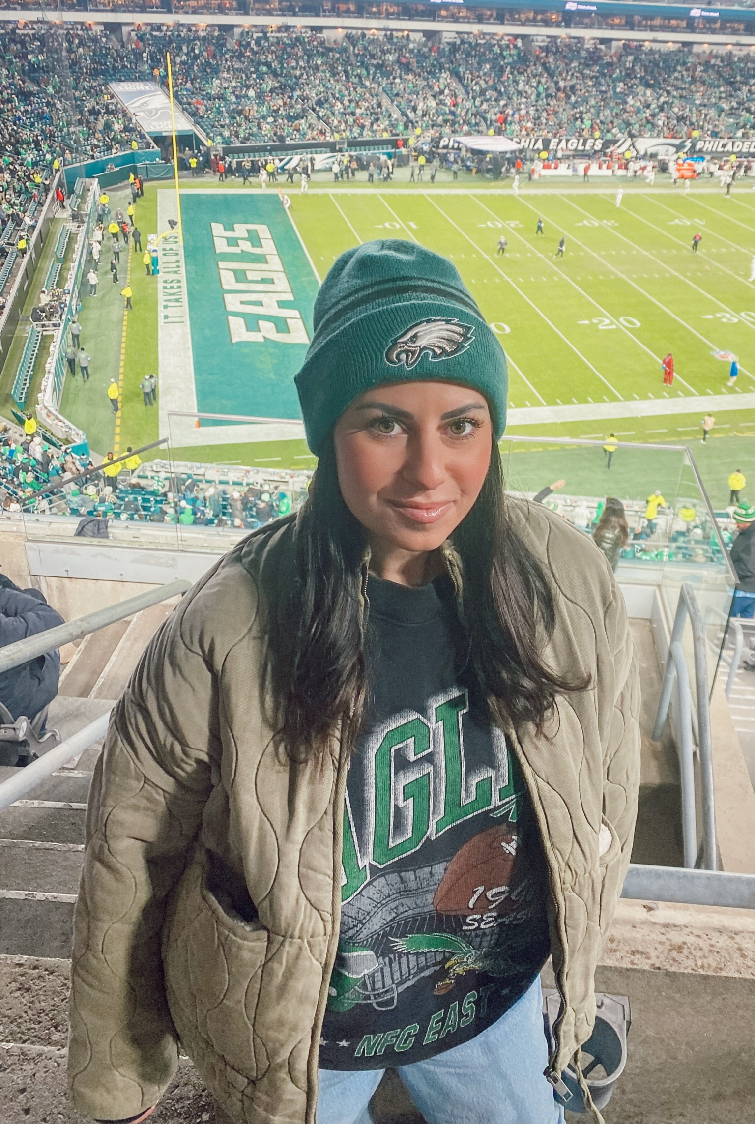 Eagles winter game day look 🍂 

#LTKSeasonal