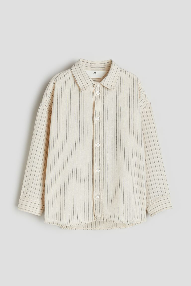 Linen-blend Shirt | H&M (US + CA)
