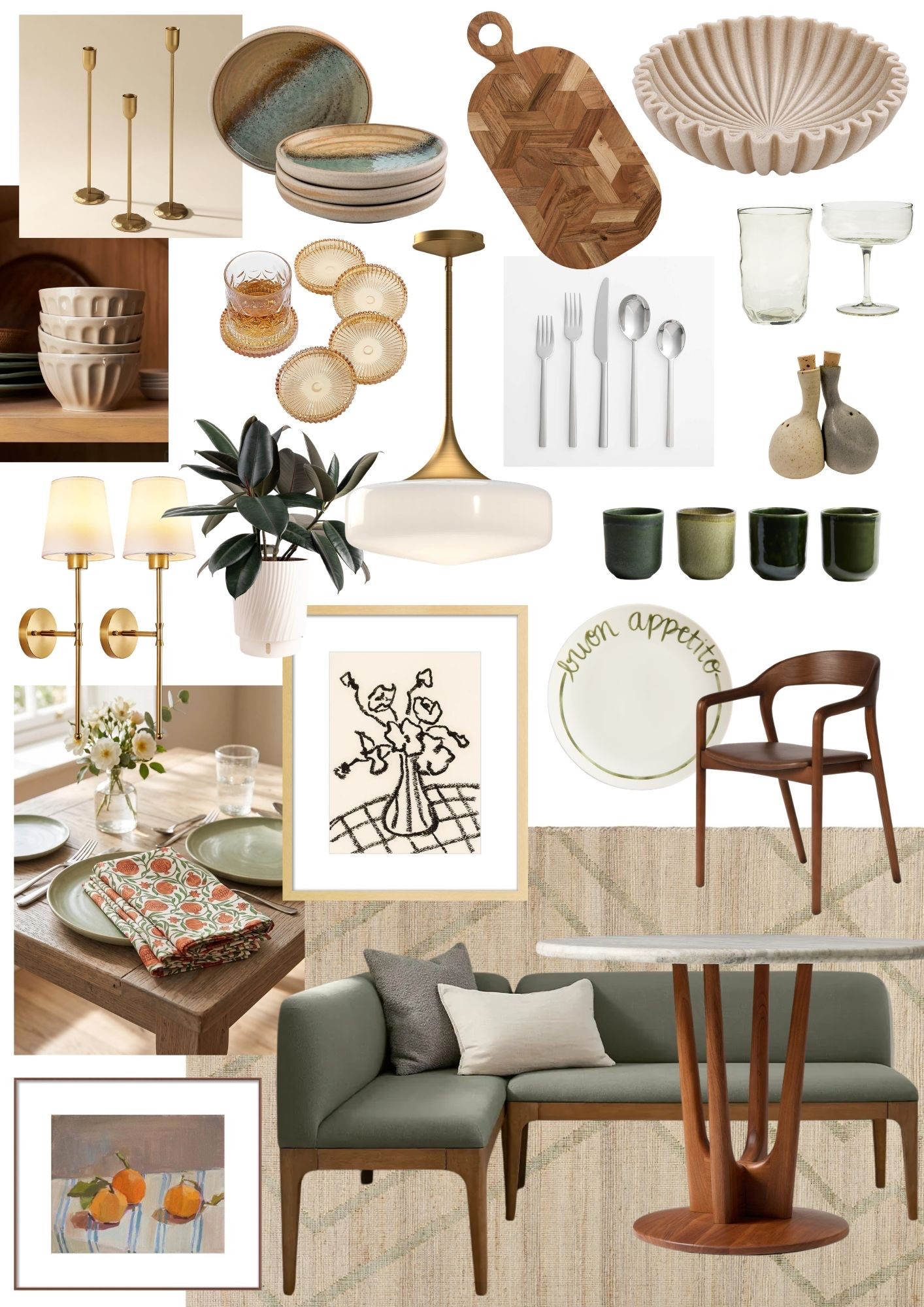 Weekly Mood Board: A Cozy Dining Nook ⭐️

#LTKHome