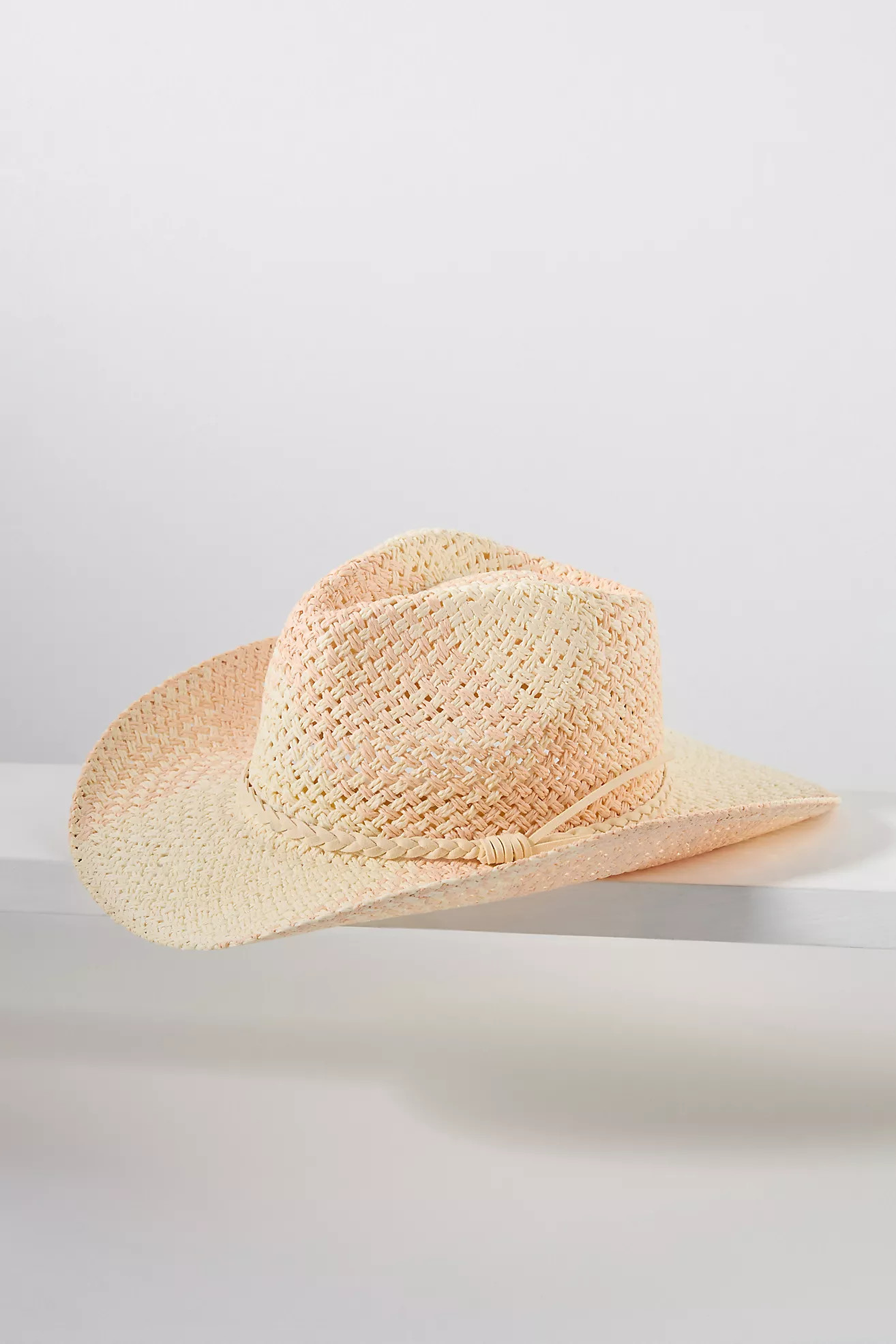 By Anthropologie Two-Tone Straw Rancher | Anthropologie (US)