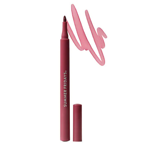 Summer Fridays Flushed Lip Stain 12HR Transfer-Proof Lip Tint | Sephora (US)