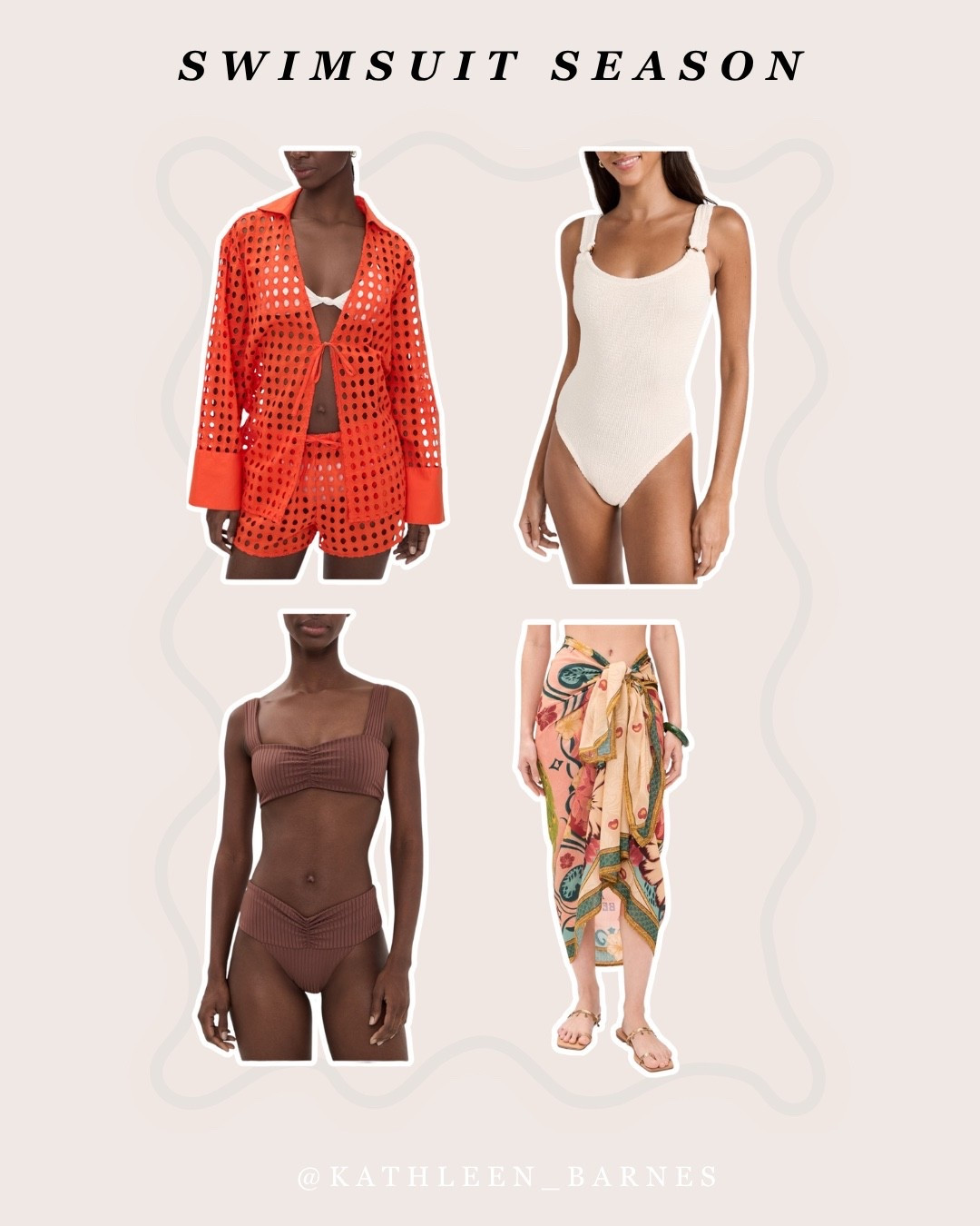 Beach trips and pool days will be here before we know it - chic coverup, sarong, one piece swimsuit and bikini swimwear  

#LTKSwim