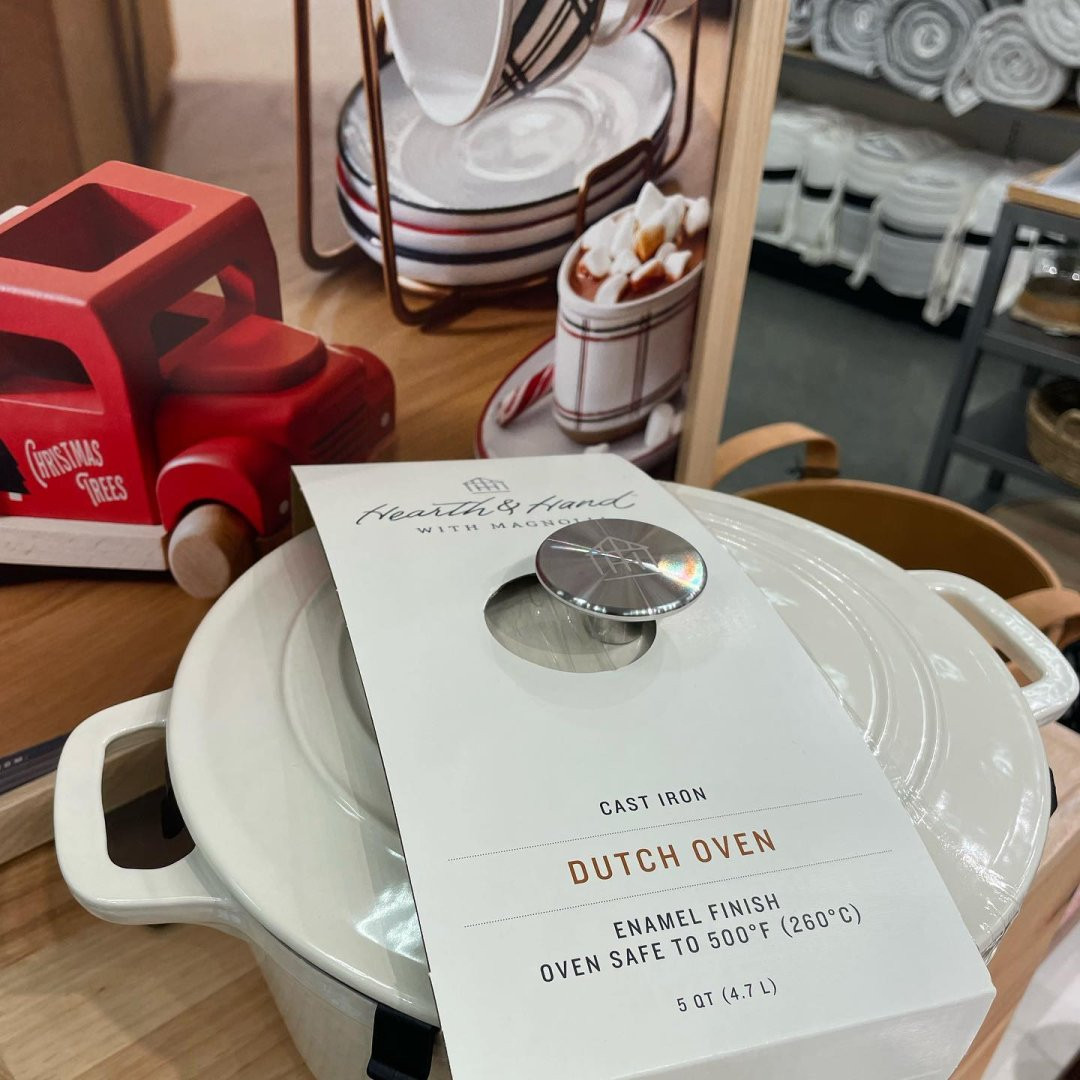 Enameled Cast Iron Dutch Oven - Hearth & Hand™ with Magnolia | Target