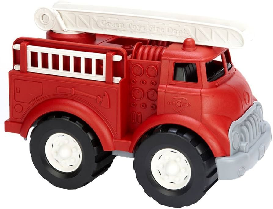 Green Toys Fire Truck - BPA , Phthalates Free Imaginative Play Toy for Improving Fine , Gross Mot... | Amazon (US)