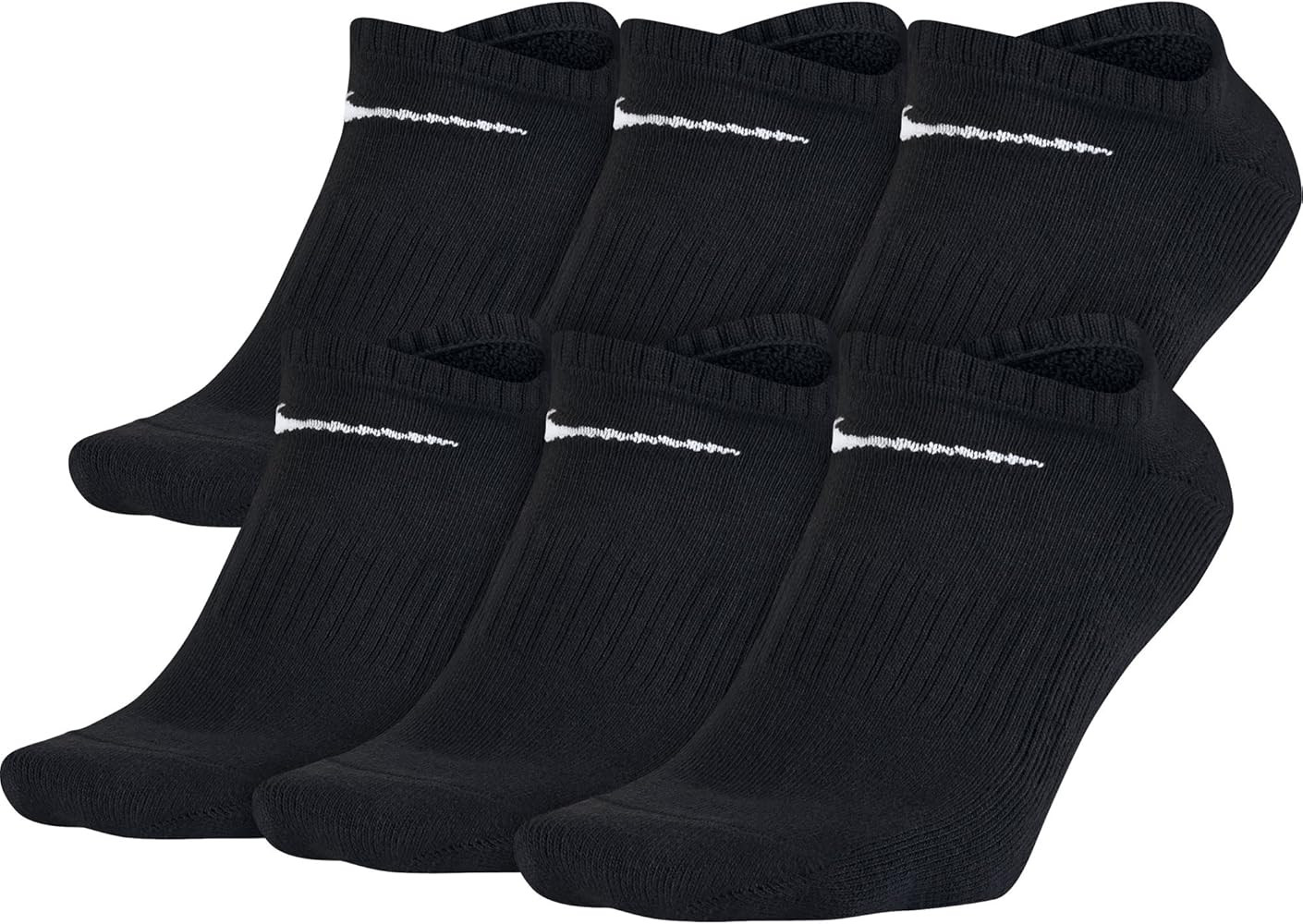 NIKE Performance Cushion No-Show Socks with Band (6 Pairs) | Amazon (US)