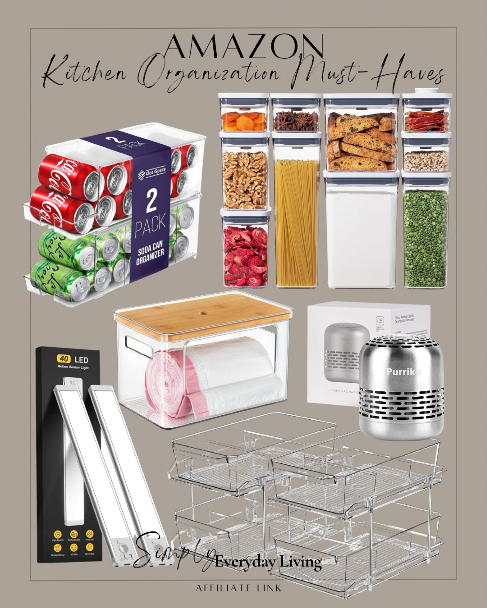 Amazon Kitchen Organization Must-Haves 

#LTKHome