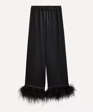 Feathered Party Trousers | Liberty London (UK)