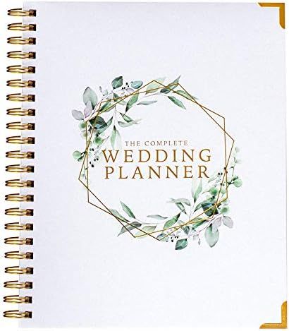 Wedding Planner & Organizer - Floral Gold Edition - Diary Engagement Gift Book & Calendar | Amazon (US)
