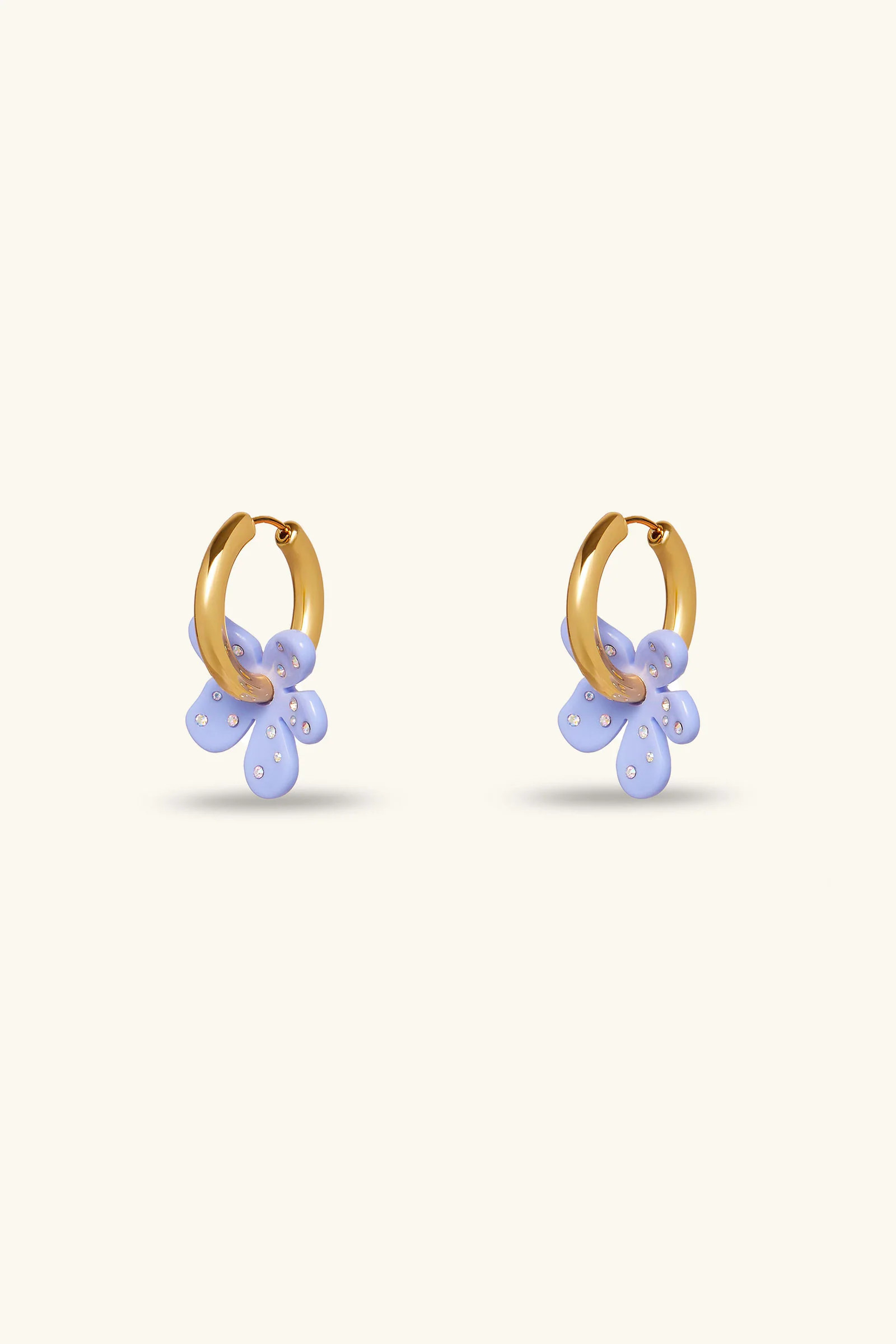 Lele Sadoughi x Trina Turk Petite Paradis Huggie | Trina Turk