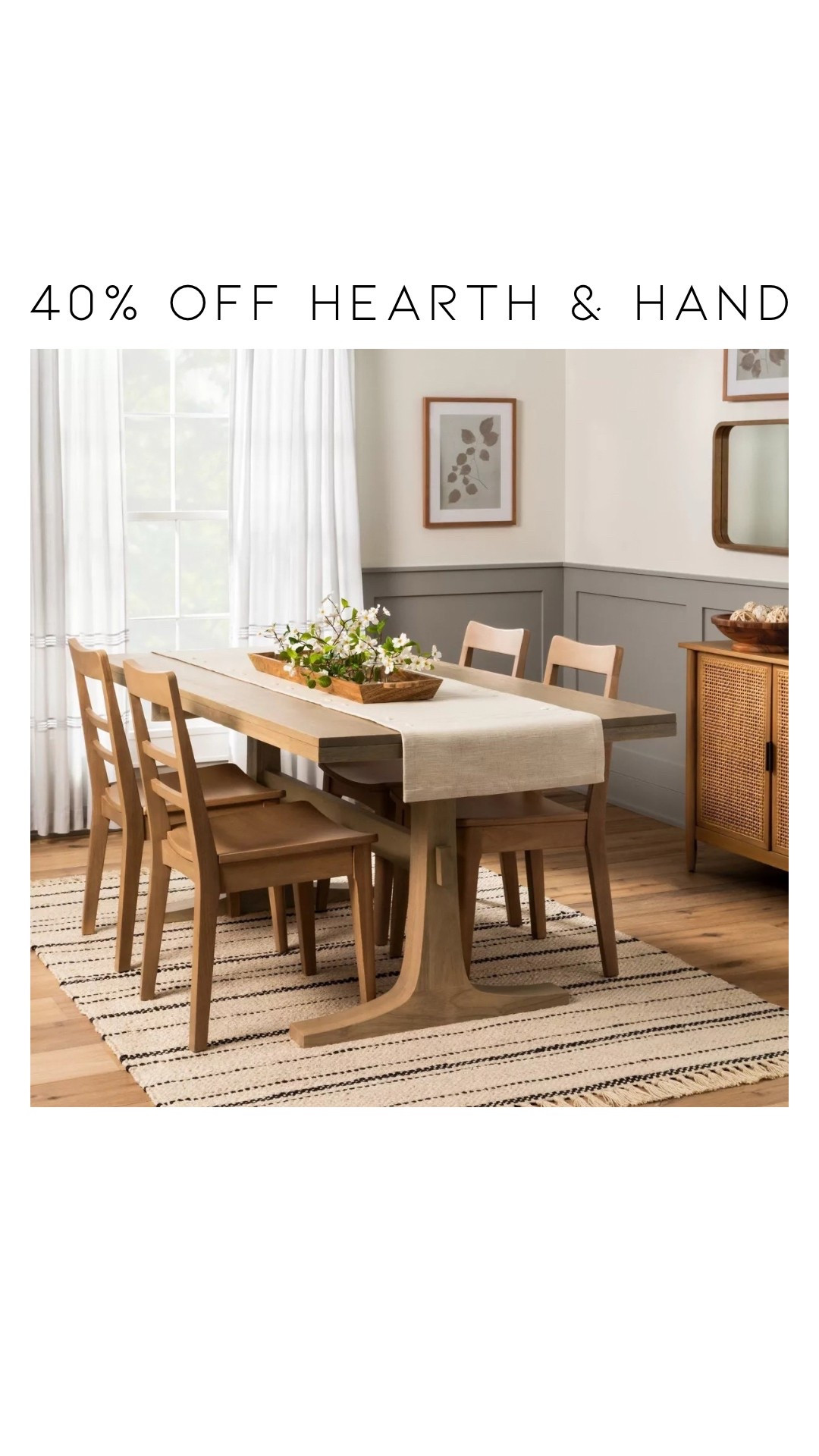 40% off Target Hearth and Hand! Home decor, furniture, kitchen things, and more!

#LTKSaleAlert #LTKFindsUnder50 #LTKHome