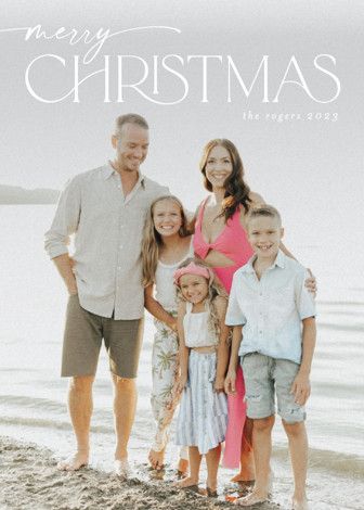 "Holiday Fun and Cheer" - Customizable Christmas Photo Cards in Black by Chris Griffith. | Minted