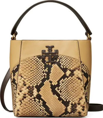 Small McGraw Snake Embossed Leather Crossbody Bag | Nordstrom