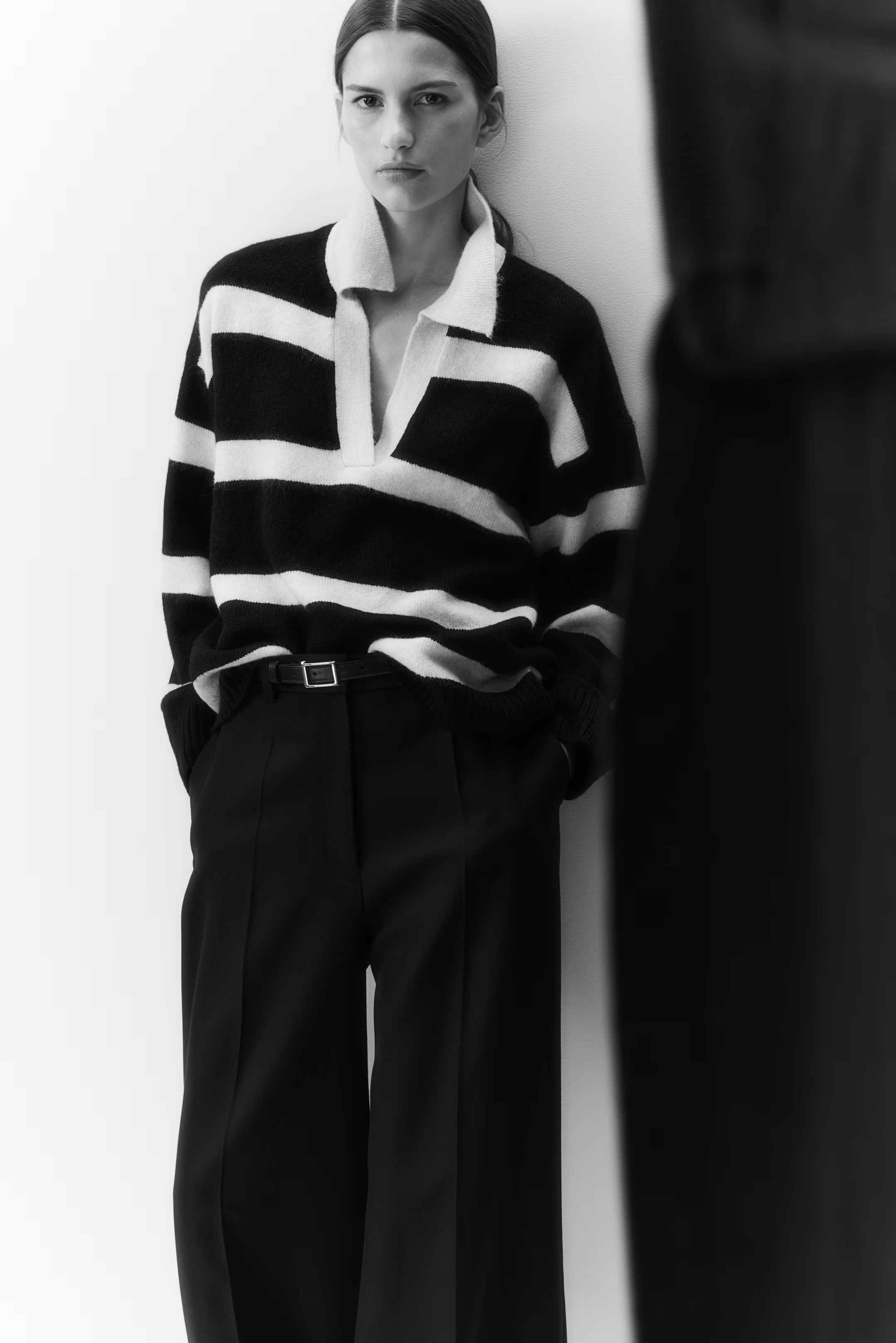 Fine-knit Collared Sweater | H&M (US + CA)