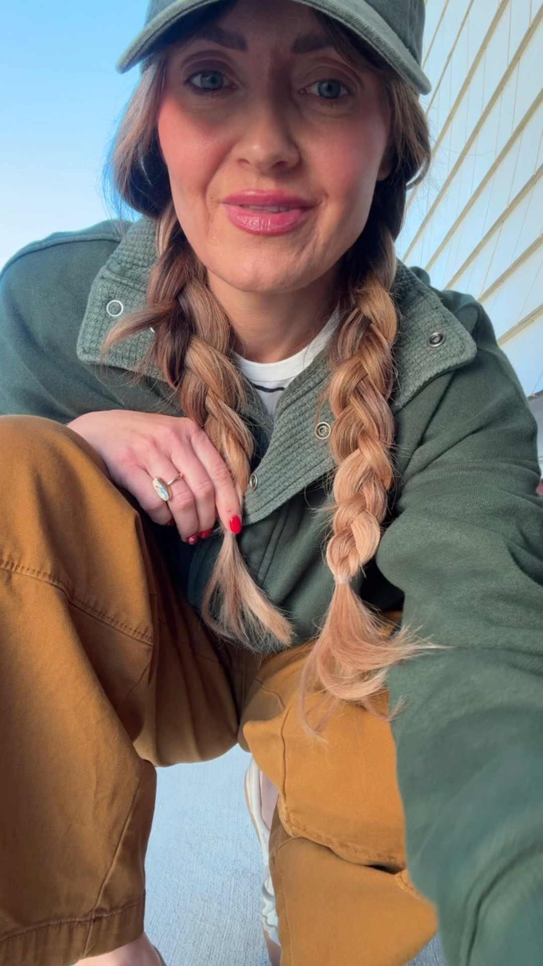 If you’re a sensory issue girlie (hi!  Same!), let me hold your hand and change your travel life. 

The Izzie pull on barrel pant and a relaxed sweatshirt is FOREVER more comfortable than a lounge set. 

Relaxed, elastic waist, loose at the thigh, and layered for weather.  Perfection. I’ll die on this hill. 

Fit notes:
SIZE DOWN in the pants!  I promise. 

#LTKOver40 #LTKTravel #LTKStyleTip