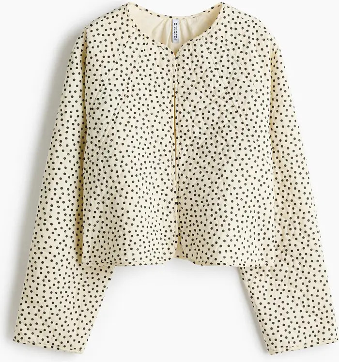 H&M Oversized Quilted Jacket | Nordstrom | Nordstrom