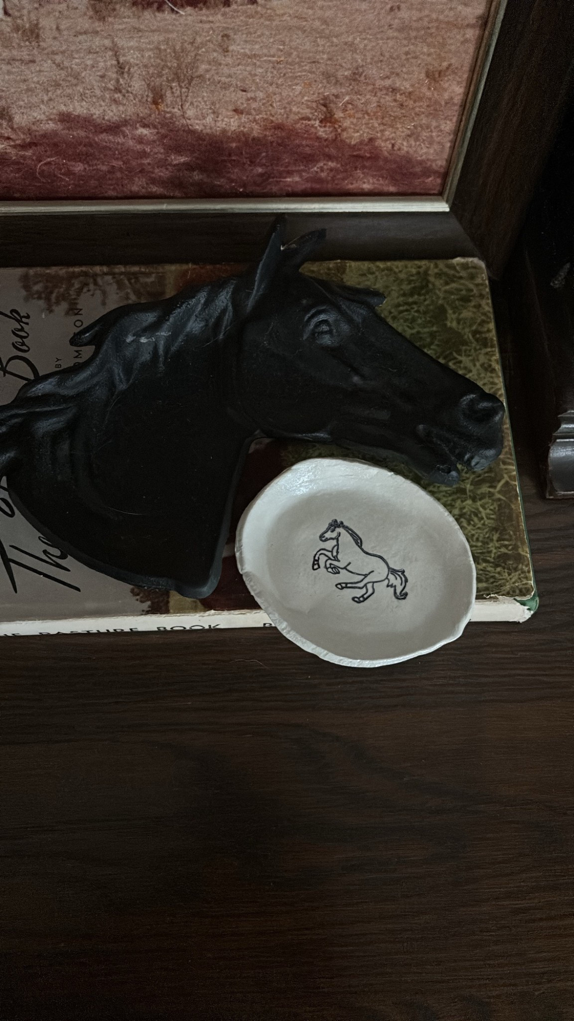 this little horsey ring dish brings me joy! western style home, western home 

#LTKHome #LTKFindsUnder50 #LTKStyleTip