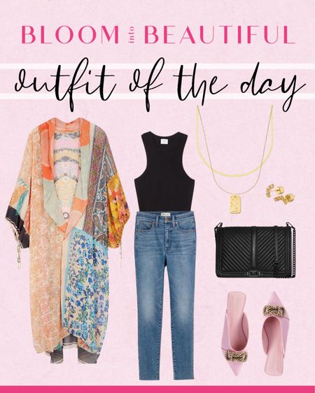 Today’s outfit for lunch with a girlfriend! My exact kimono is sold out from Free People — the name is Leonora if you wanna dig — but I linked a similar one from Amazon! Size up a half size in the mules!

Use code BLOOM for 10% off jewelry from Miranda Frye!

Kimono outfit, fall outfit, Abercrombie black bodysuit, pink mules, pink flats, Rebecca minkoff love crossbody, gold jewelry, necklace stack, ear crawler

#LTKstyletip #LTKSeasonal #LTKcurves