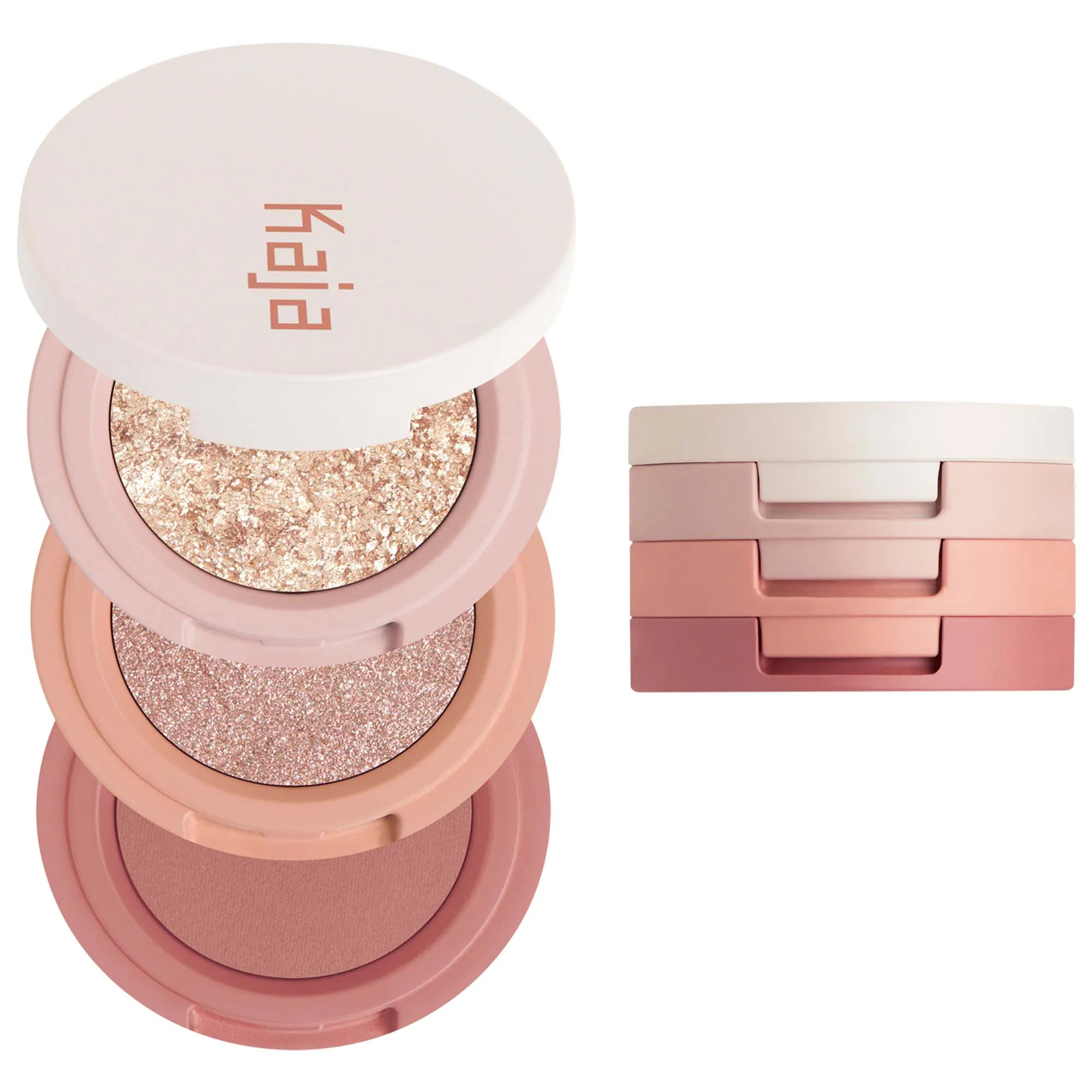 Kaja Beauty Bento Bouncy Eyeshadow Trio Peach Madeline 3 x 0.03 oz / 0.9 g | Sephora (US)